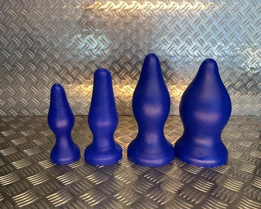 Goose Butt Plug - 6 sizes in Vinyl & Silicone Crackstuffers Goose Butt Plug - 6 sizes in Vinyl & Silicone Crackstuffers