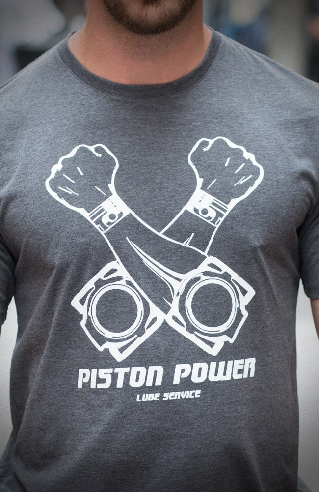 Piston Power T-Shirt - Grey